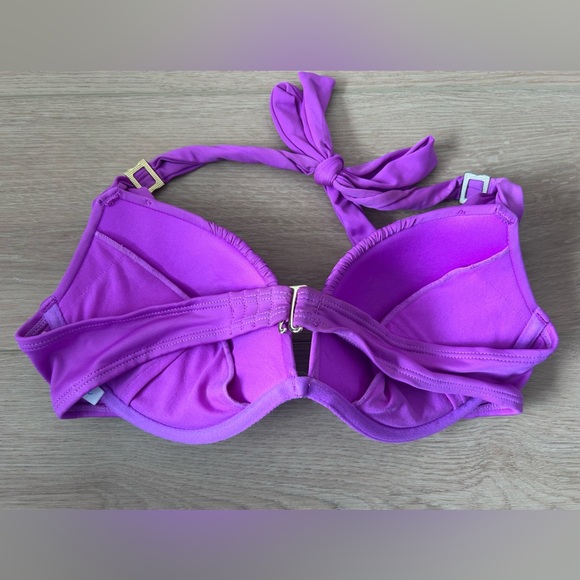 La vie en Rose padded halter swim top Pink Size Small - Picture 3 of 4